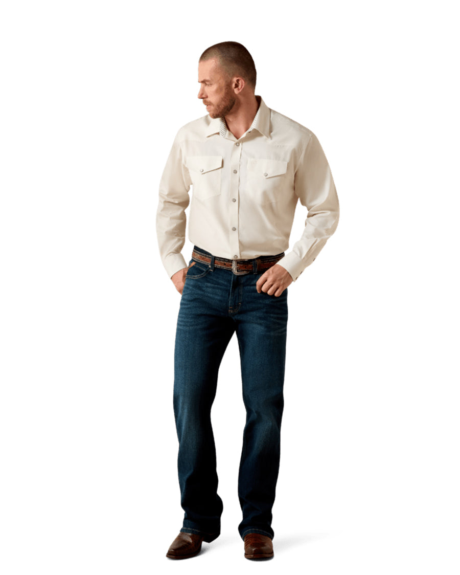 Men's Wrinkle Free Pinpoint Oxford Classic Fit Shirt - 10071106