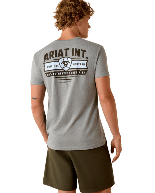Men's Ariat Banner Badge T-Shirt - 10073955