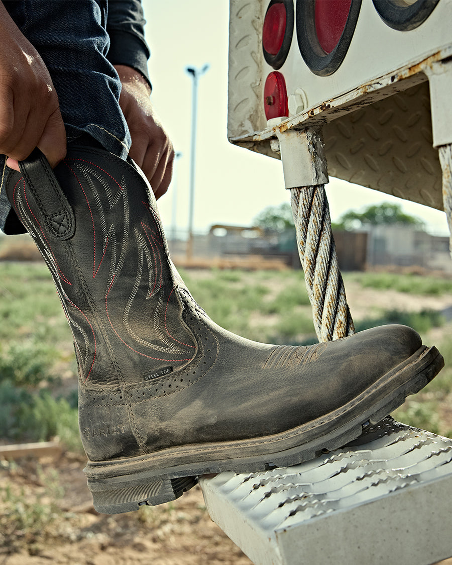Men's Sierra Shock Shield Steel Toe Work Boots - 10046929