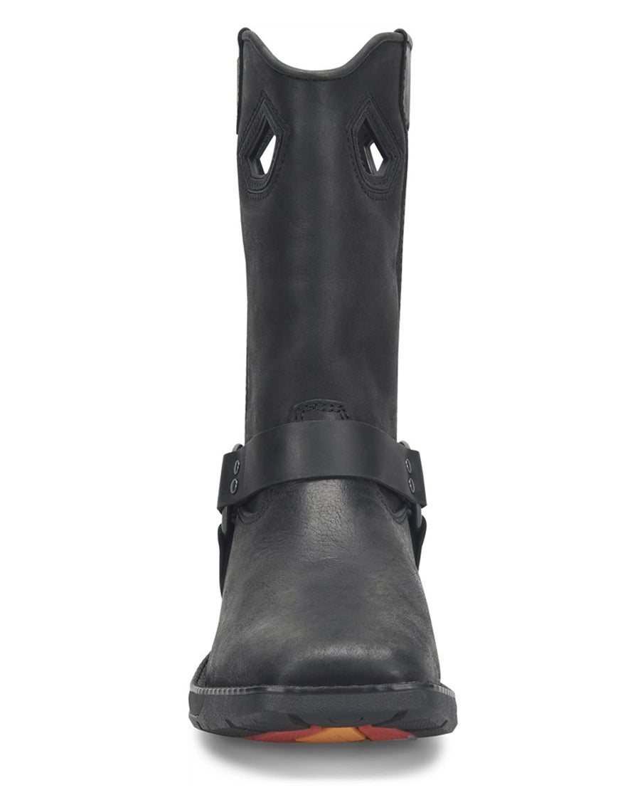 Men's Phantom Rider Longranch 11" Wide Square Toe Harness Roper Motorcycle Work Boots - Dh5431