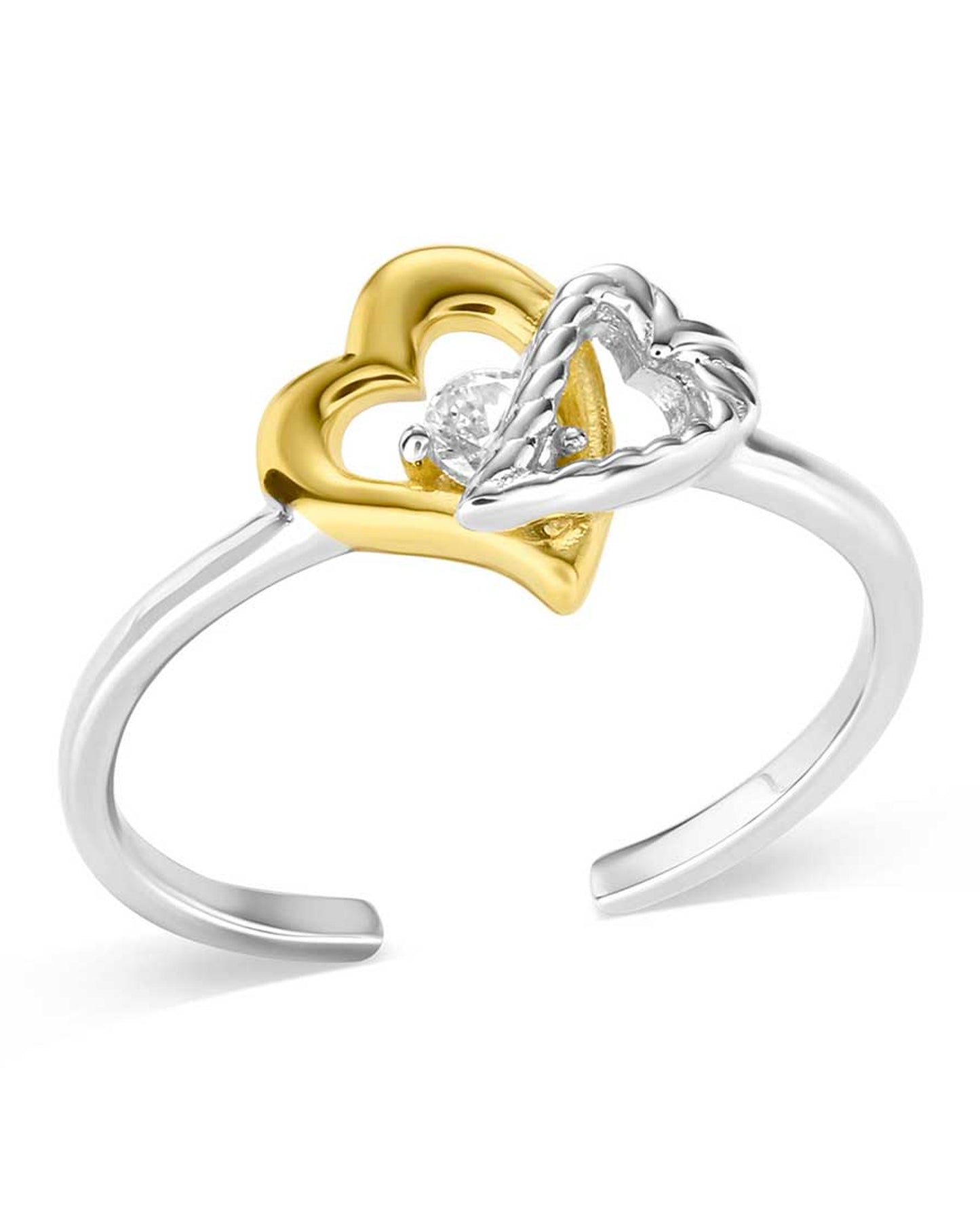 Women's Twin Trails Ring by Montana Silversmiths from Skip’s Western Outfitters | MON-RG6317-O/S