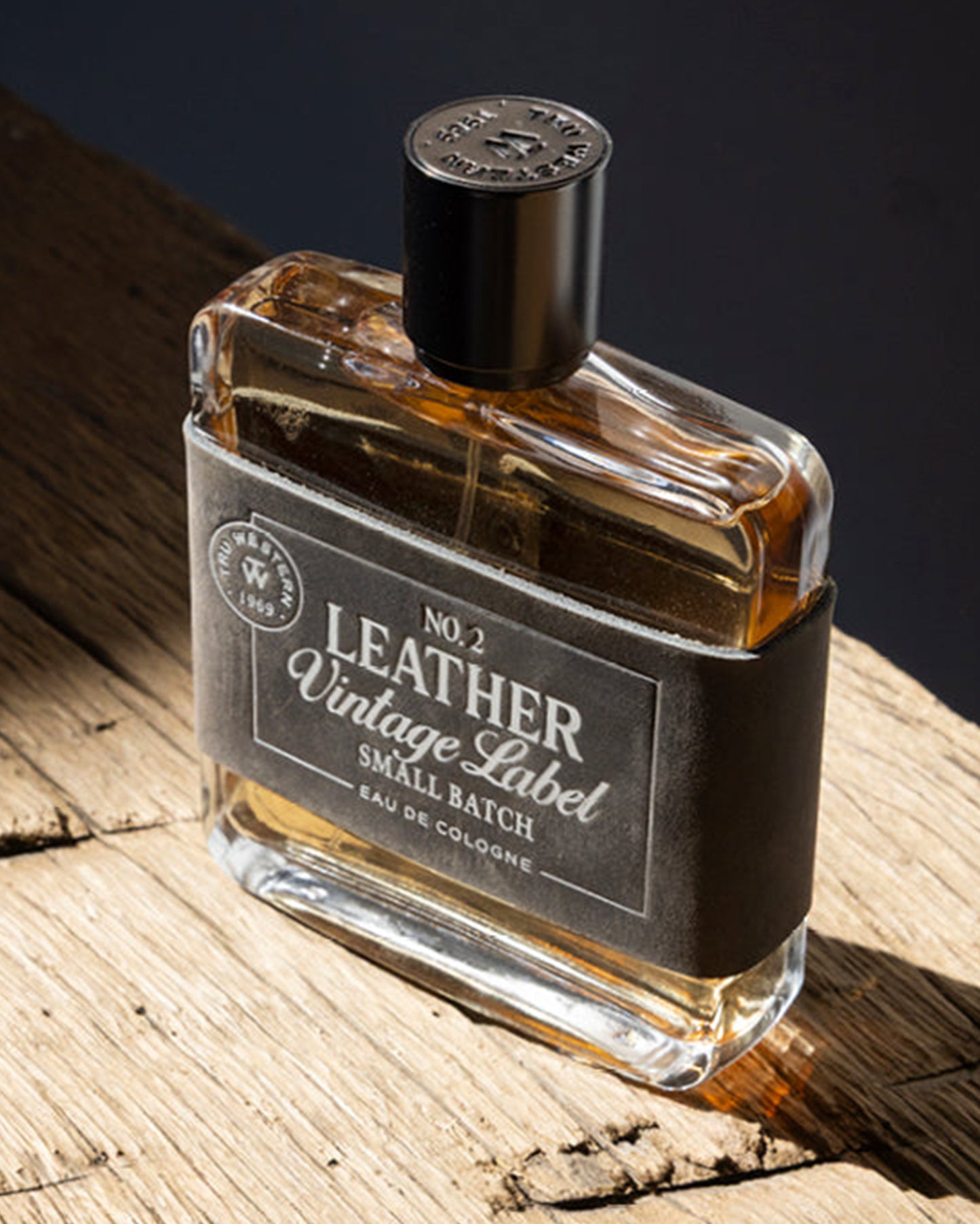 Men's No. 2 Leather Vintage Label Small Batch Cologne