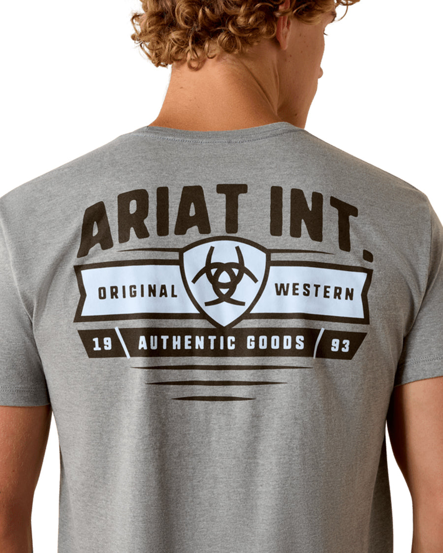 Men's Ariat Banner Badge T-Shirt - 10073955