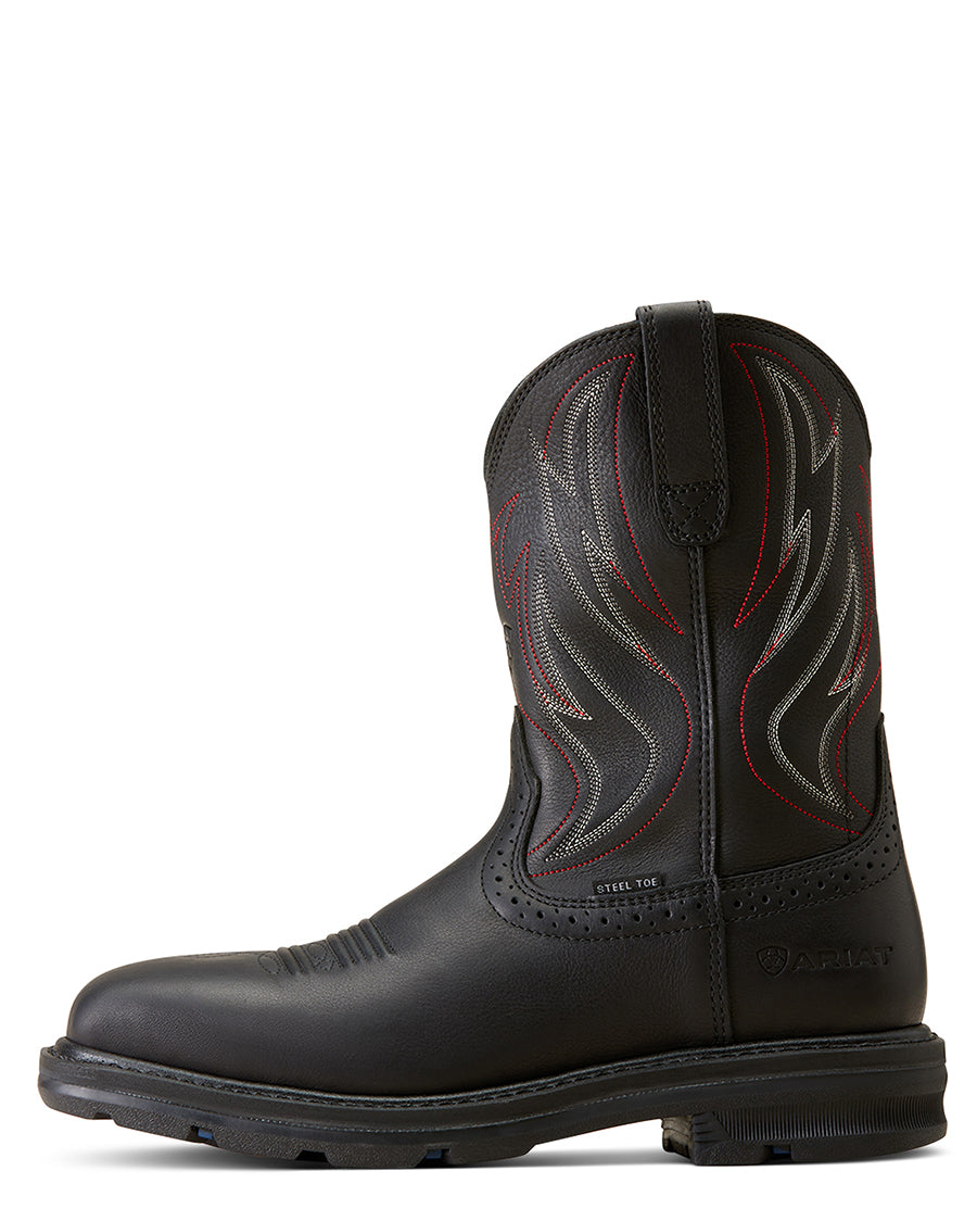 Men's Sierra Shock Shield Steel Toe Work Boots - 10046929