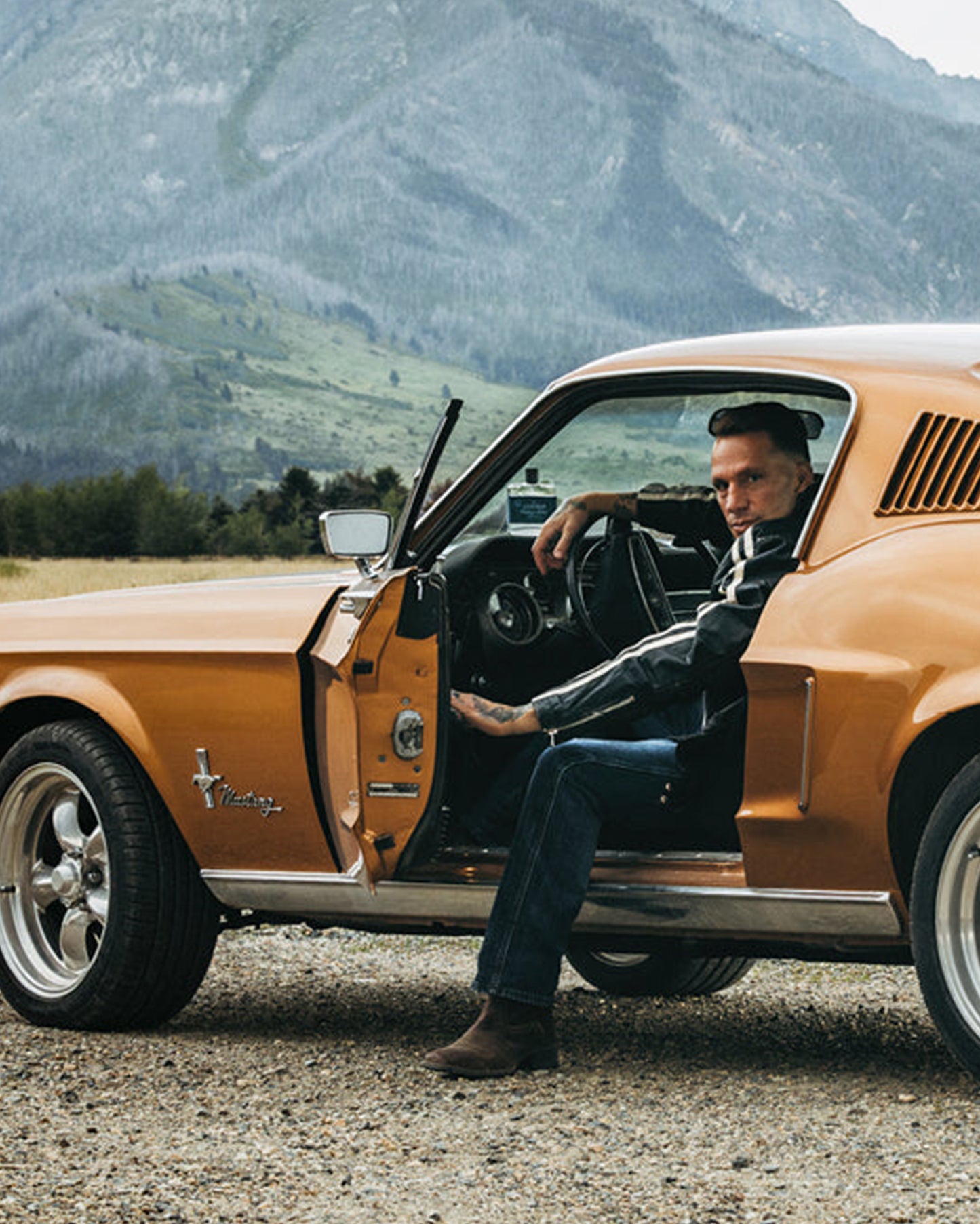 Men's No. 3 Leather Vintage Label Indigo Blend Cologne