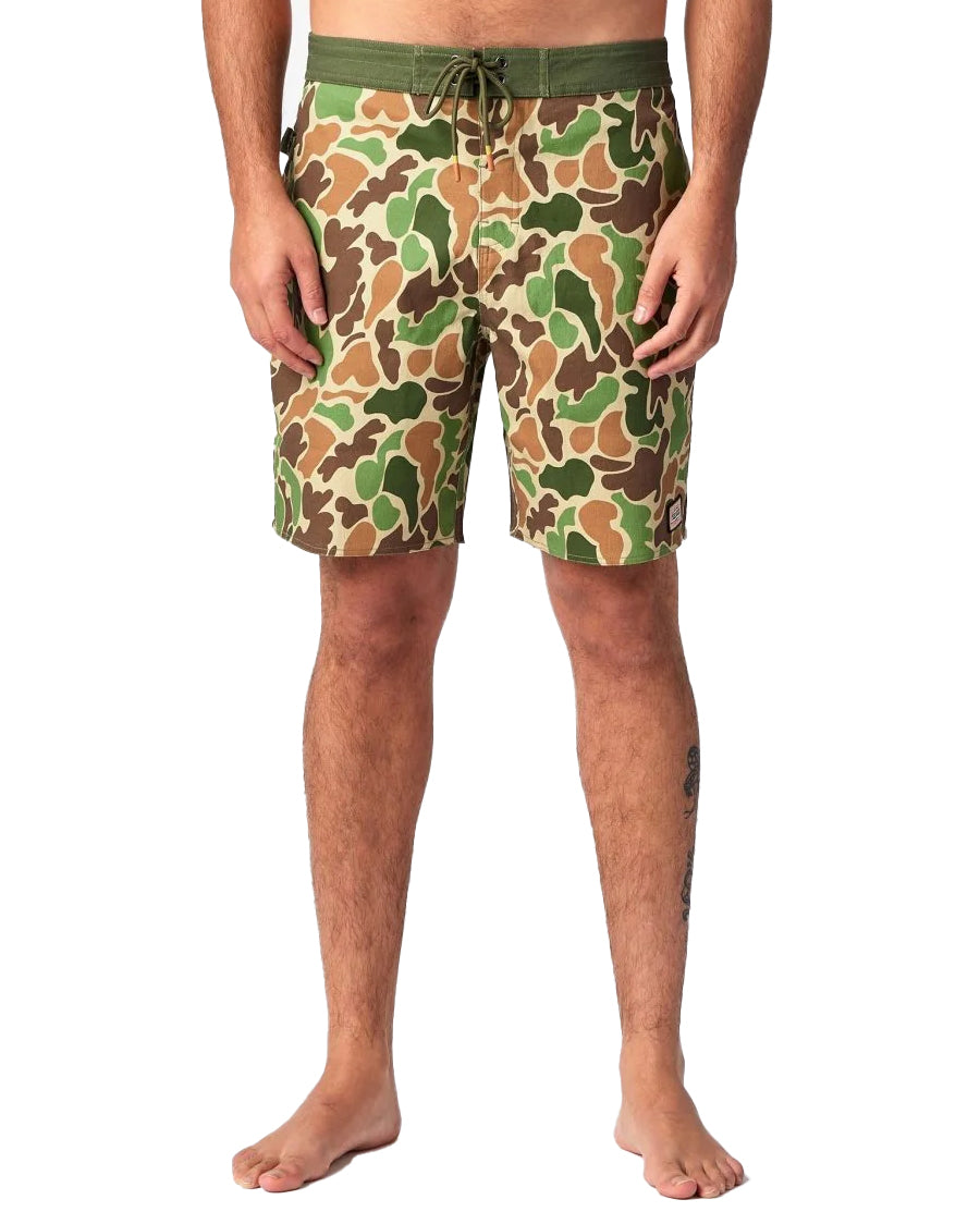 Men's Goldmine Trunks by Seager from Skip’s Western Outfitters | SEA-MBSU24GOLDDCAMO-30-DUCK-CAMO