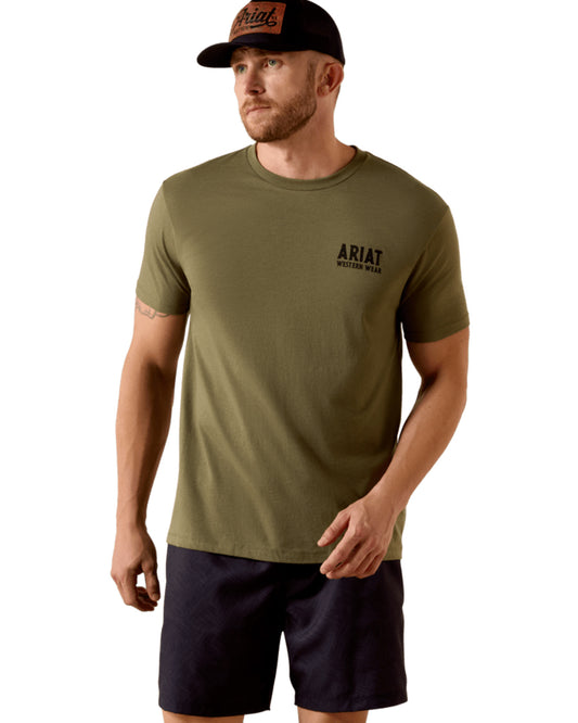 Men's Ariat Outline Shop T-Shirt - 10073962