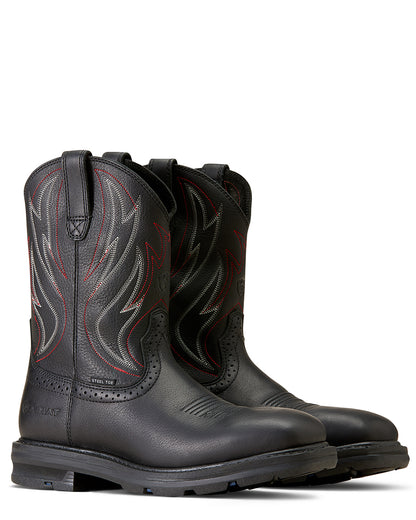 Men's Sierra Shock Shield Steel Toe Work Boots - 10046929