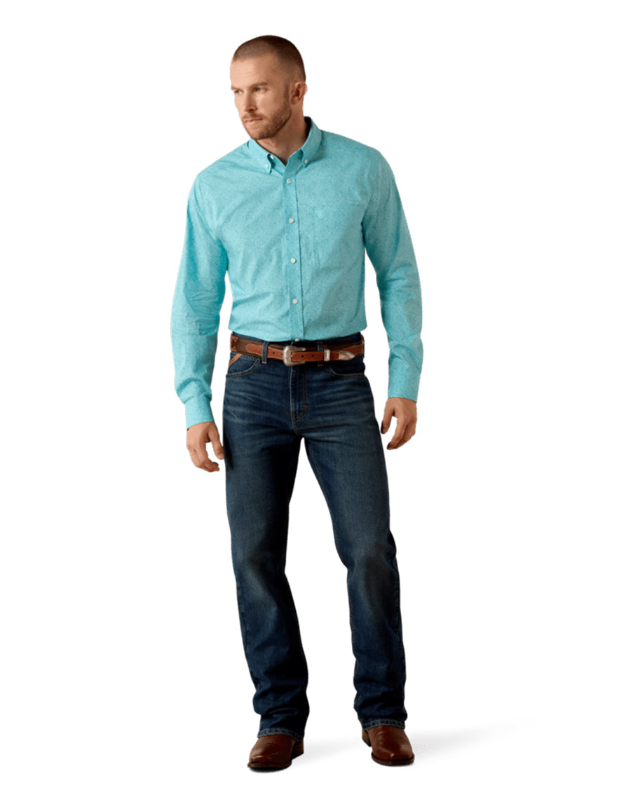 Men's Wrinkle Free Cormac Fitted Shirt - 10071743