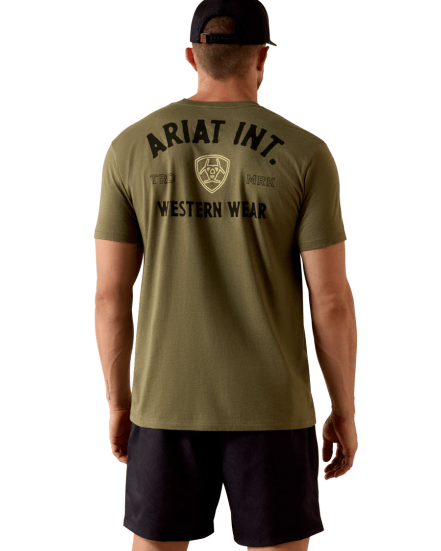 Men's Ariat Outline Shop T-Shirt - 10073962