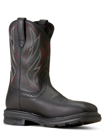 Men's Sierra Shock Shield Steel Toe Work Boots - 10046929 by Ariat from Skip’s Western Outfitters | ARI-10046929-070-D
