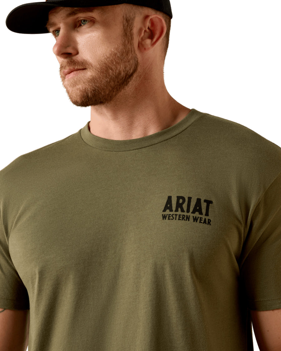 Men's Ariat Outline Shop T-Shirt - 10073962