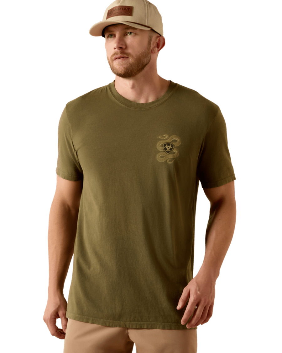 Men's Ariat Snake Classic Fit T-Shirt - 10071191