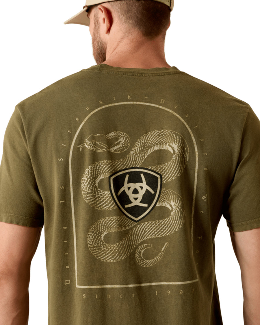 Men's Ariat Snake Classic Fit T-Shirt - 10071191