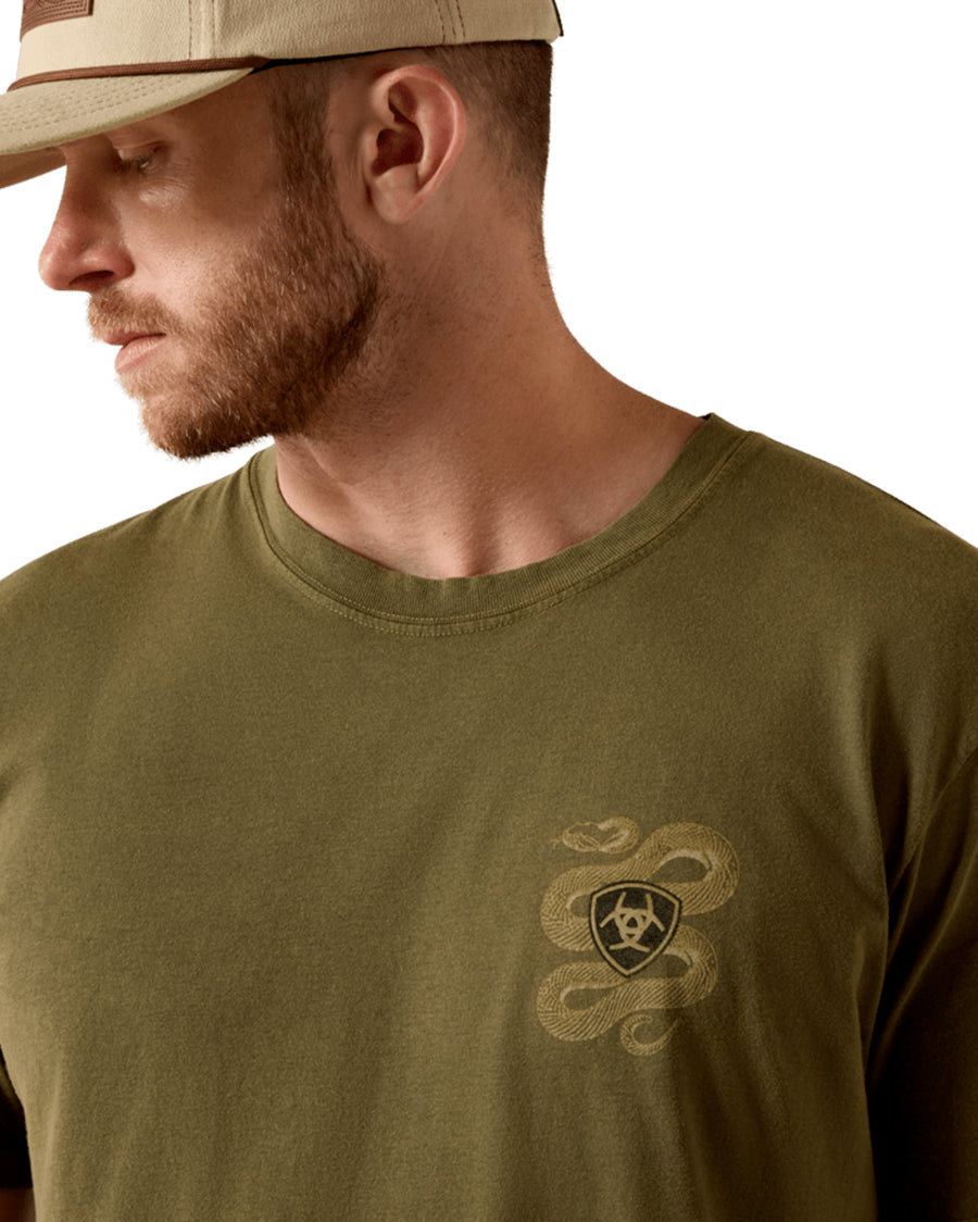 Men's Ariat Snake Classic Fit T-Shirt - 10071191