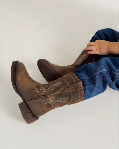 Tecovas Toddler Boys' The Doc Western Boots - 80002-Caf