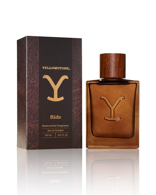 Men's Yellowstone Ride Cologne, 3.4 fl oz (100 ml) - Vibrant, Smokey, Rugged by Tru Fragrances from Skip’s Western Outfitters | TRU-96202-3.4oz