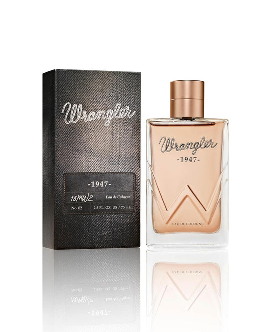 Wrangler 1947 Eau de Cologne, 2.5 fl oz (74 ml) by Tru Fragrances from Skip’s Western Outfitters | TRU-97168-2.5floz