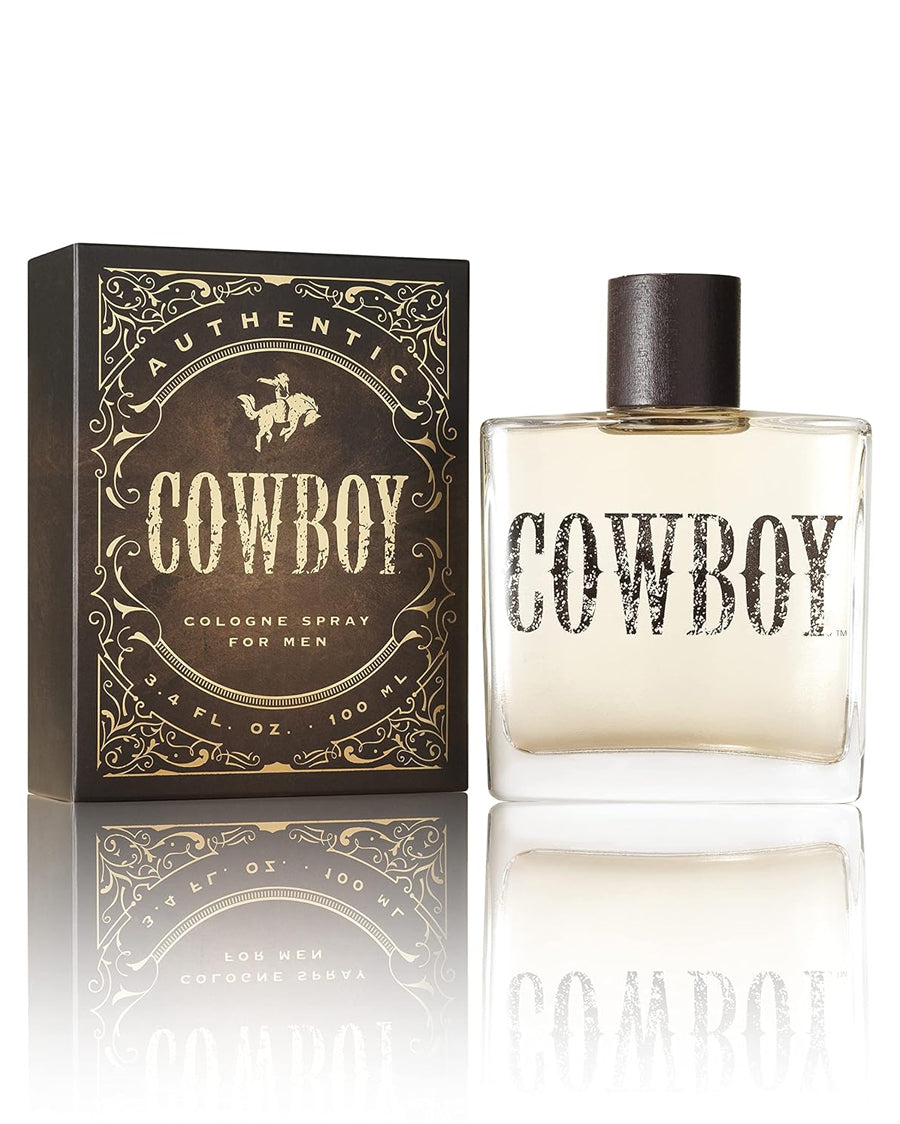 Men's Cowboy Cologne, 3.4 fl oz (100 ml) - Woodsy, Warm, Rugged by Tru Fragrances from Skip’s Western Outfitters | TRU-90092-3.4oz
