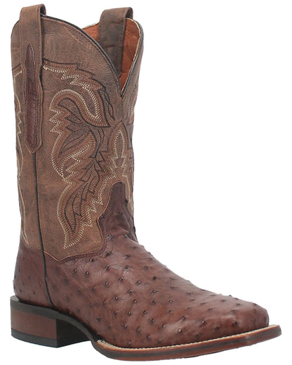 Men's Alamosa Ostrich Boots by Dan Post from Skip’s Western Outfitters | AWT-DP3875-070-D