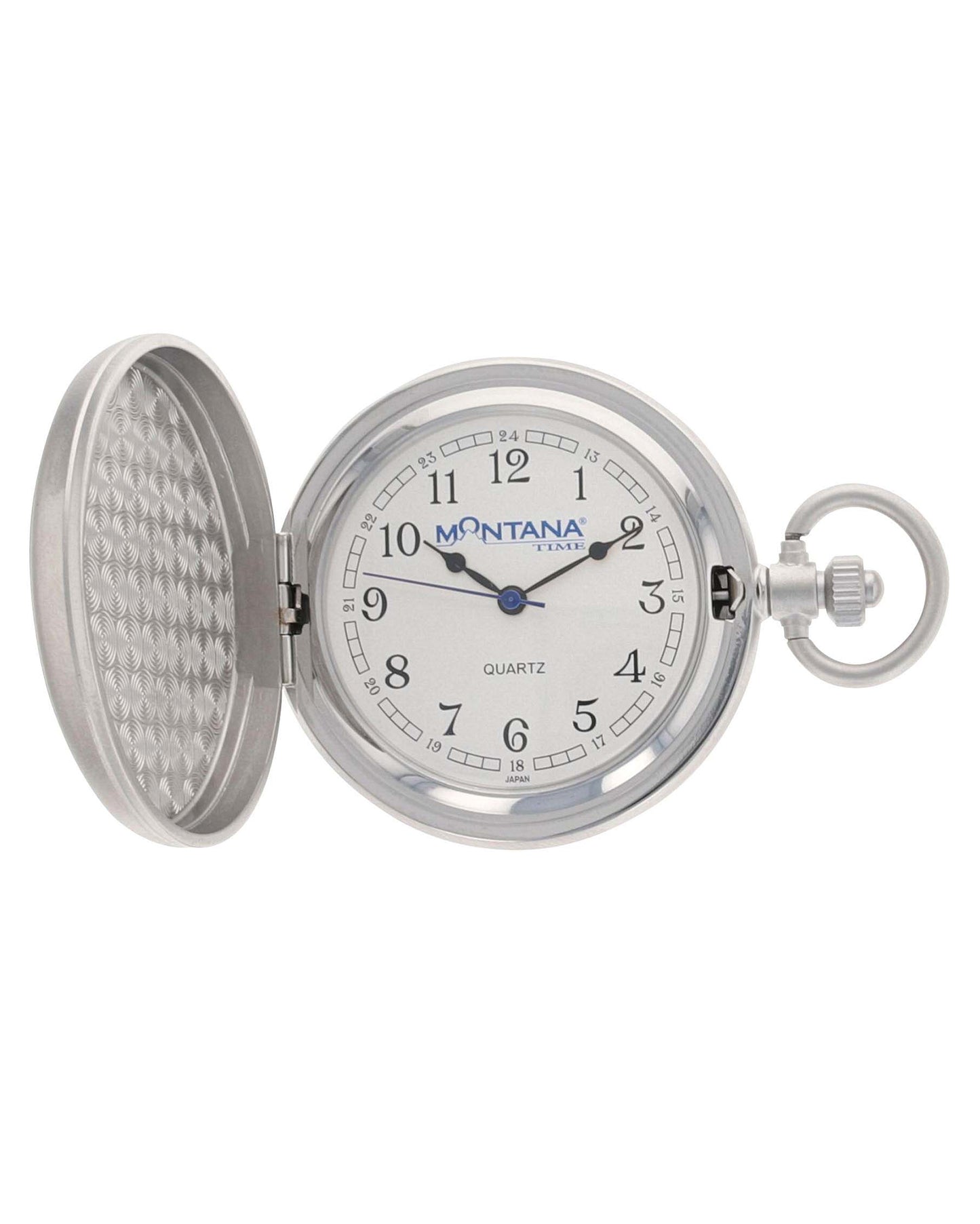 Engraved Silver Pocket Watch
