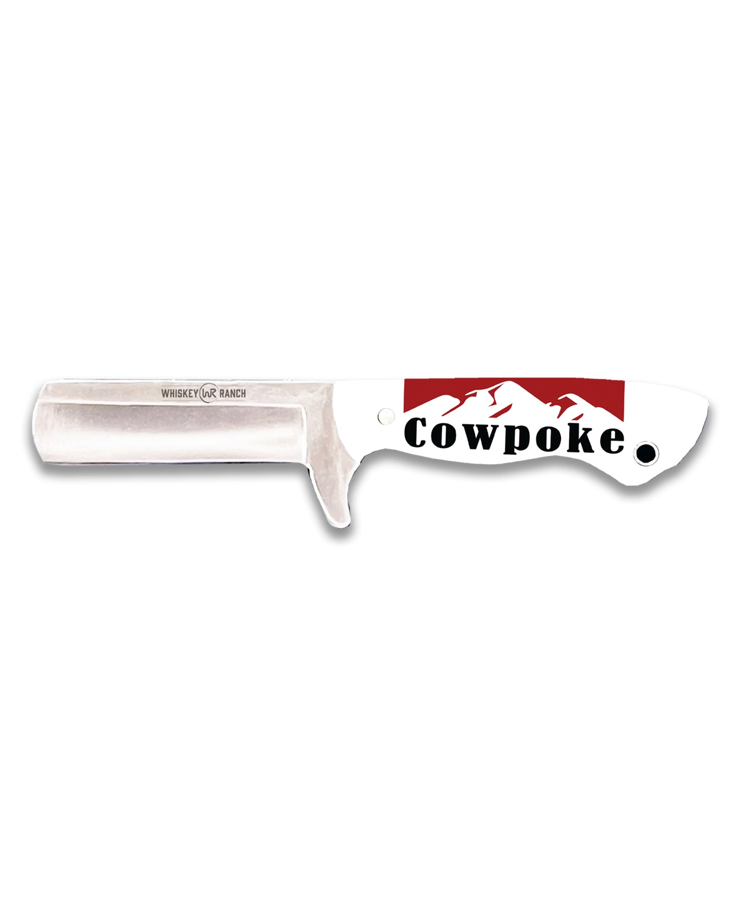 Cowpoke Acrylic Bullcutter Knife - Wb40-10 by Whiskey Bent Knives from Skip’s Western Outfitters | WBK-WB40-10-COWPOKE