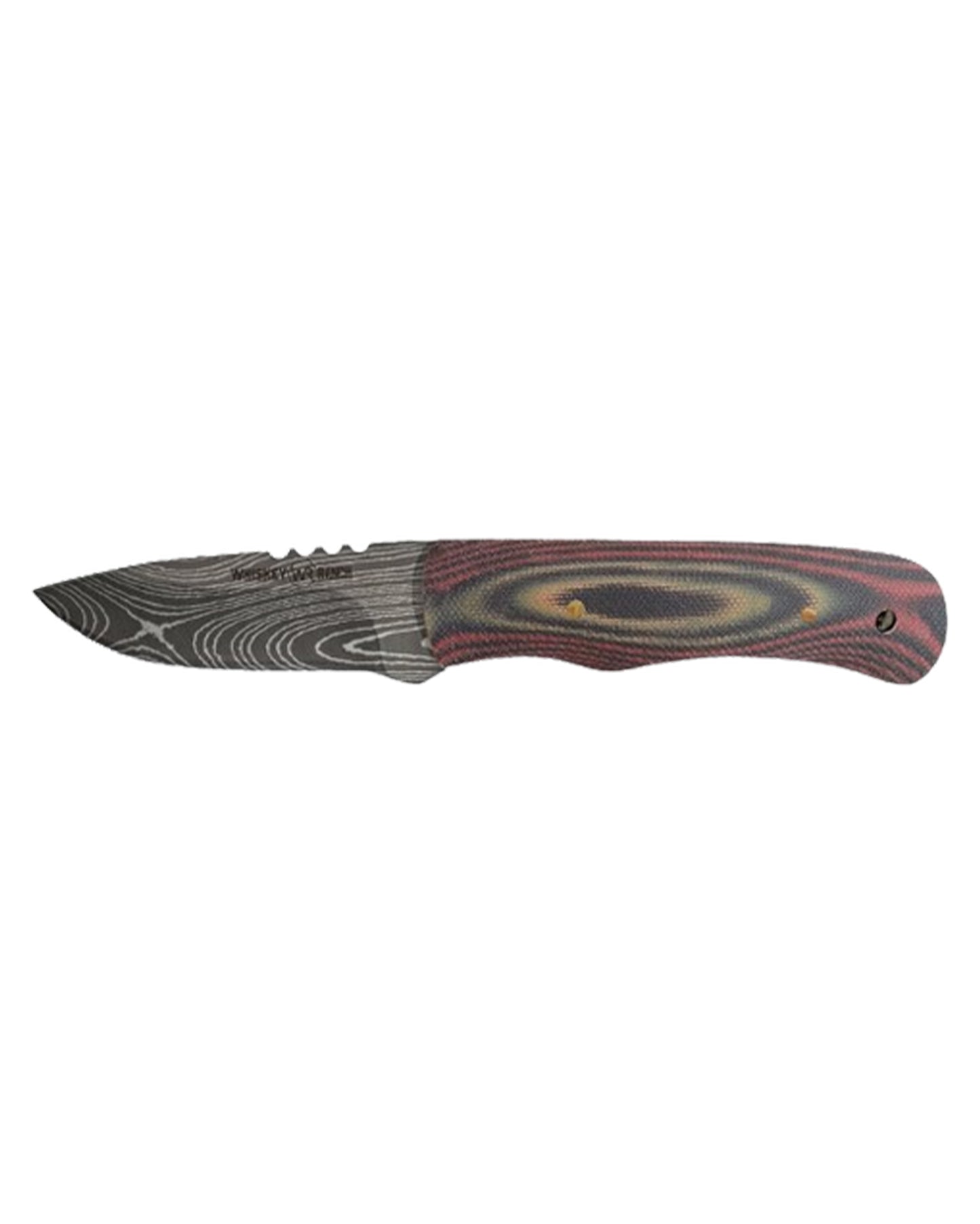Desert Sand G10 Damascus Skinner Knife - Wb43-26