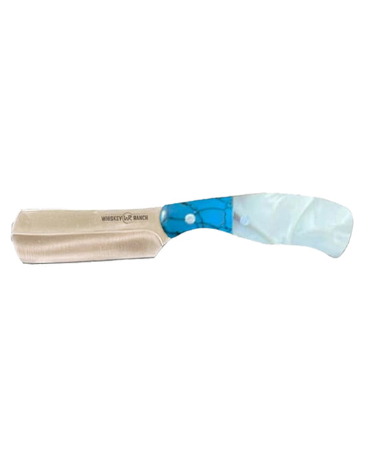Pearl Agate Acrylic Bullcutter Knife - Wb48-79 by Whiskey Bent Knives from Skip’s Western Outfitters | WBK-WB48-79-PEARL-AGATE