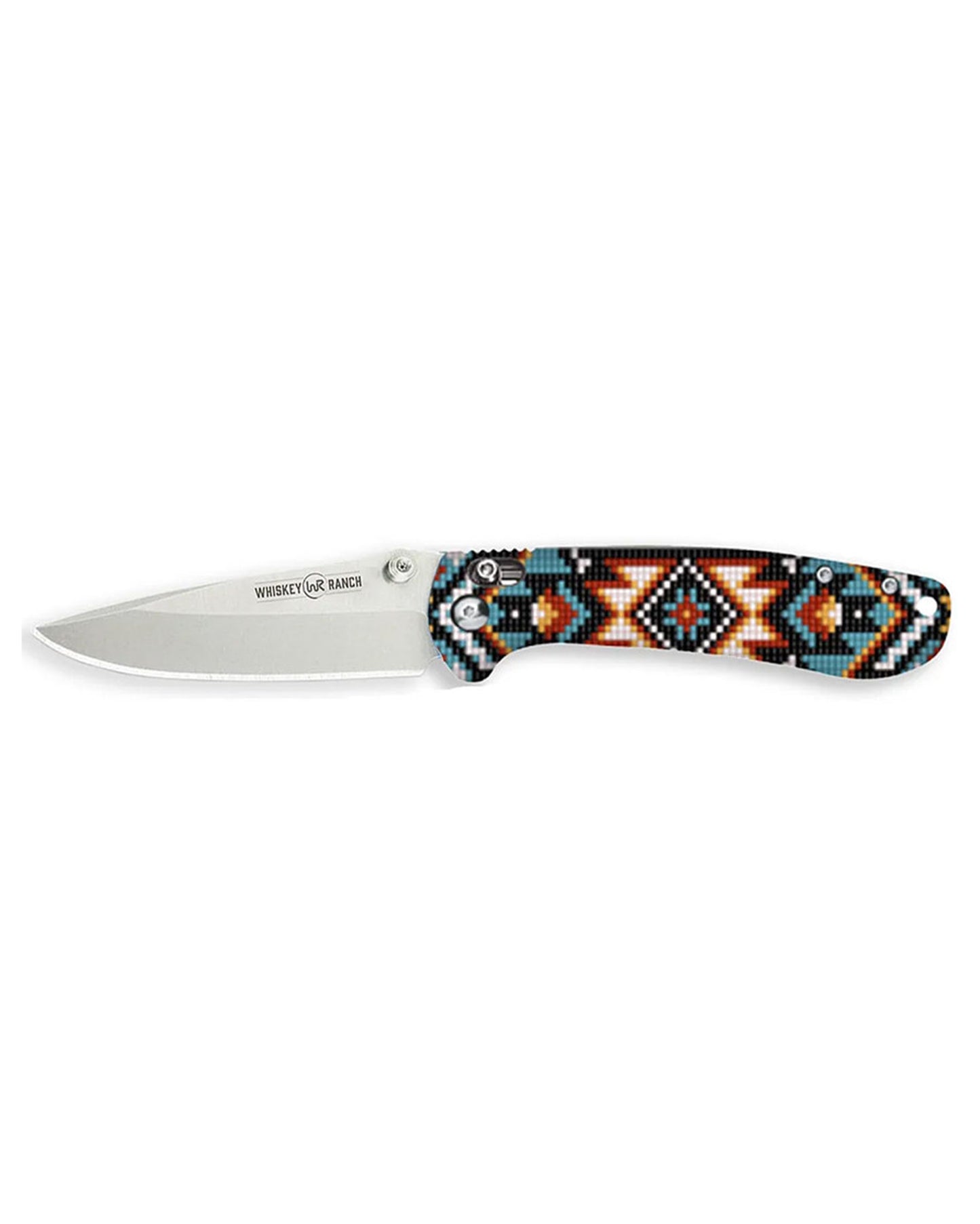 Southwest Sand Acrylic Catch Pin Lock Knife - Wb50-19 by Whiskey Bent Knives from Skip’s Western Outfitters | WBK-WB50-19-SOUTHWEST-SAND
