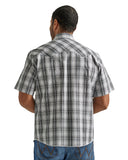 Men's Fashion Snap Short Sleeve Modern Fit Shirt