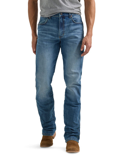 Men's Retro Slim Bootcut Jeans by Wrangler from Skip’s Western Outfitters | WRA-112361323-29-30