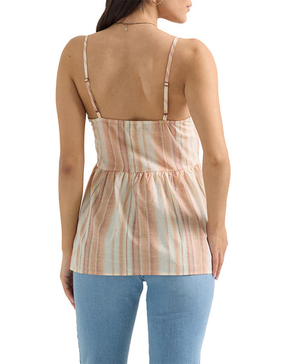 Women's Punchy Peplum Tank Top