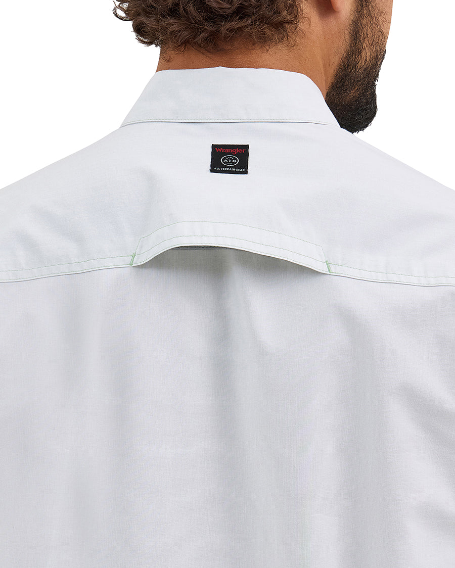 Men's ATG -X-Wrangler Short Sleeve Cedar Zip Pocket Shirt