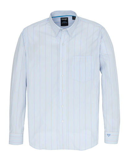 Men's X Cody Johnson Classic Fit Long Sleeve Shirt by Wrangler from Skip’s Western Outfitters | WRA-112359668-S