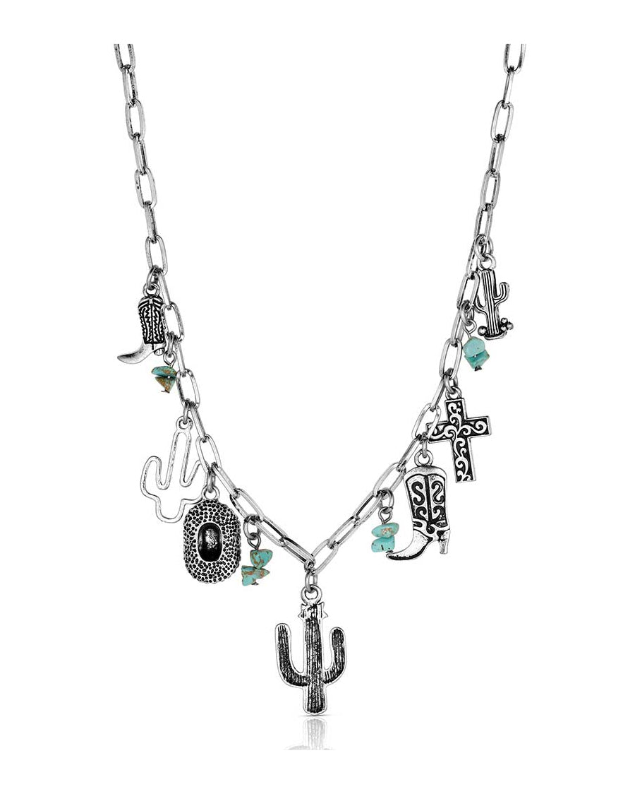 Women's Cowgirl Charm Necklace