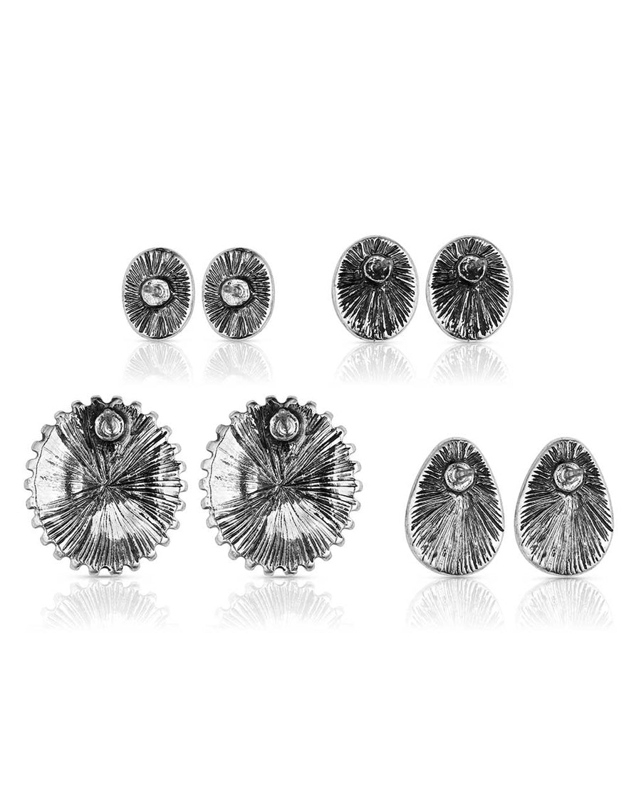 Women's Turquoise Studs Earring Set