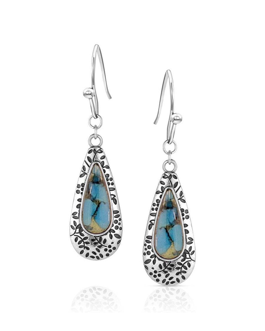 Women's Sedona Sunrise Earrings by Montana Silversmiths from Skip’s Western Outfitters | MON-AER6348-O/S