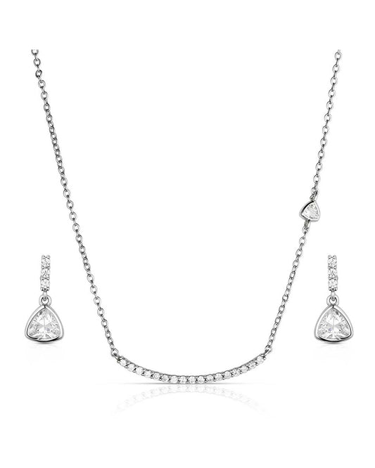 Women's Stars Align Jewelry Set by Montana Silversmiths from Skip’s Western Outfitters | MON-JS6375-O/S