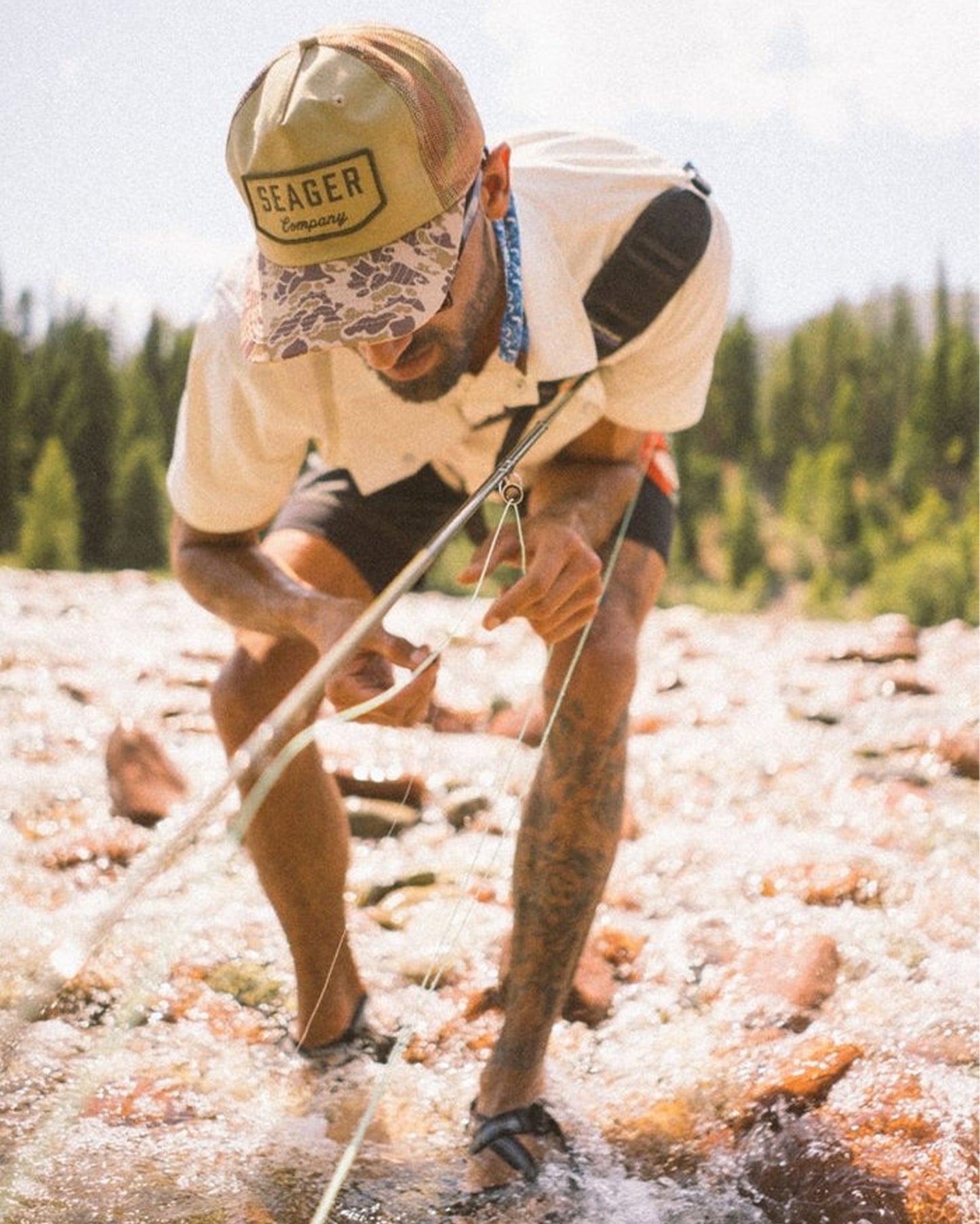 Wilson Mesh Snapback Cap