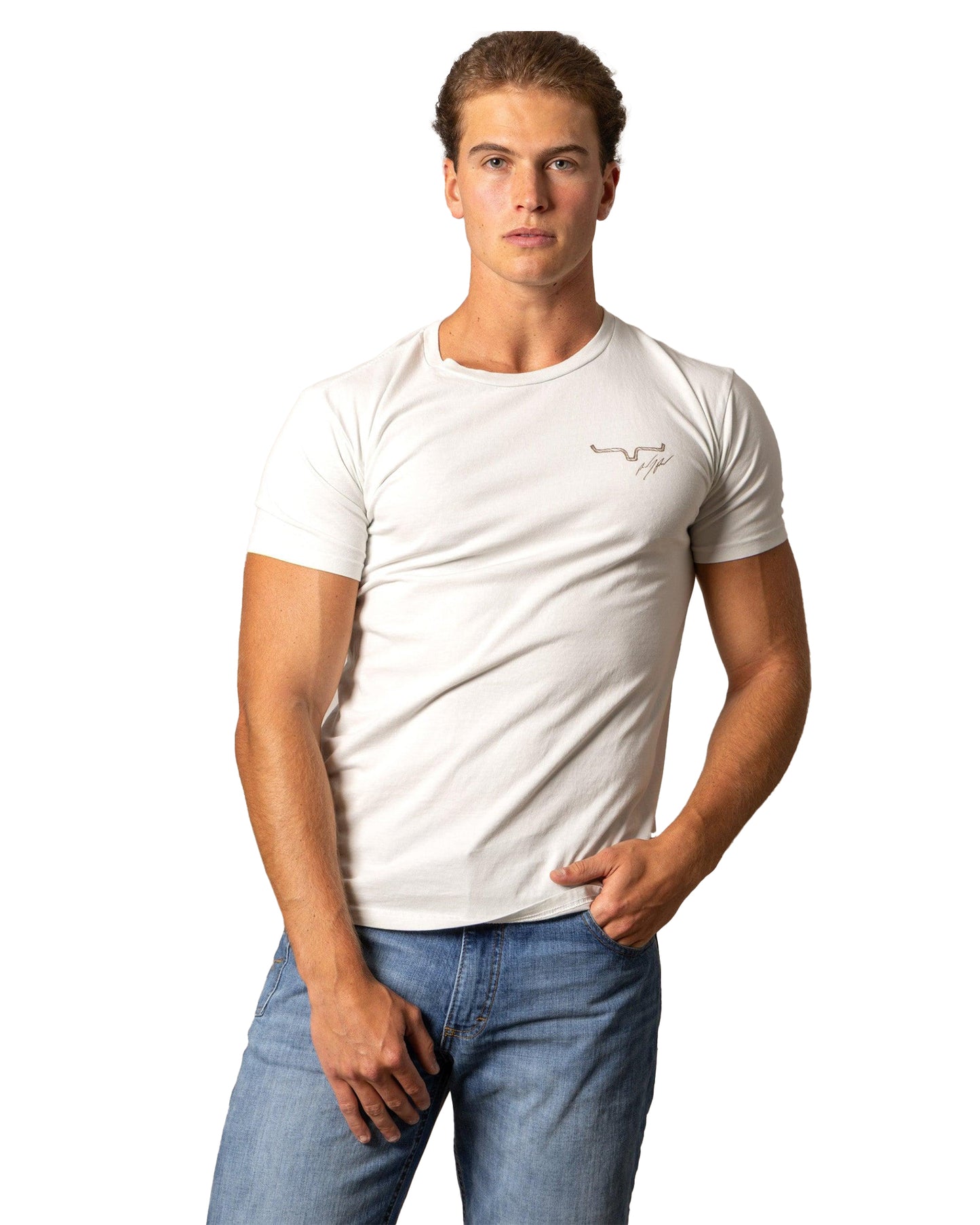 Kimes Ranch Men's Winning Ride Rp T-Shirt in Off White at Skip's Western Outfitters