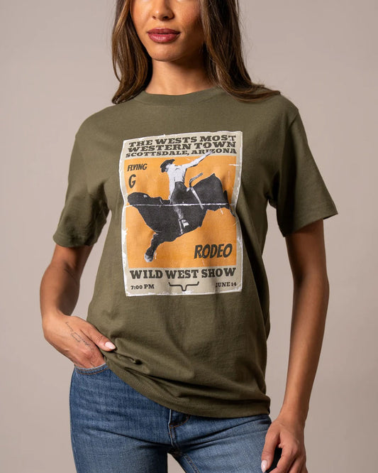 Women's Greg 1950 T-Shirt - Wsh0000072-Military-Green