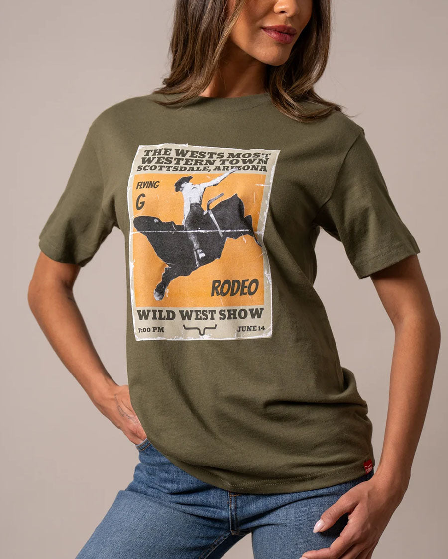 Women's Greg 1950 T-Shirt - Wsh0000072-Military-Green