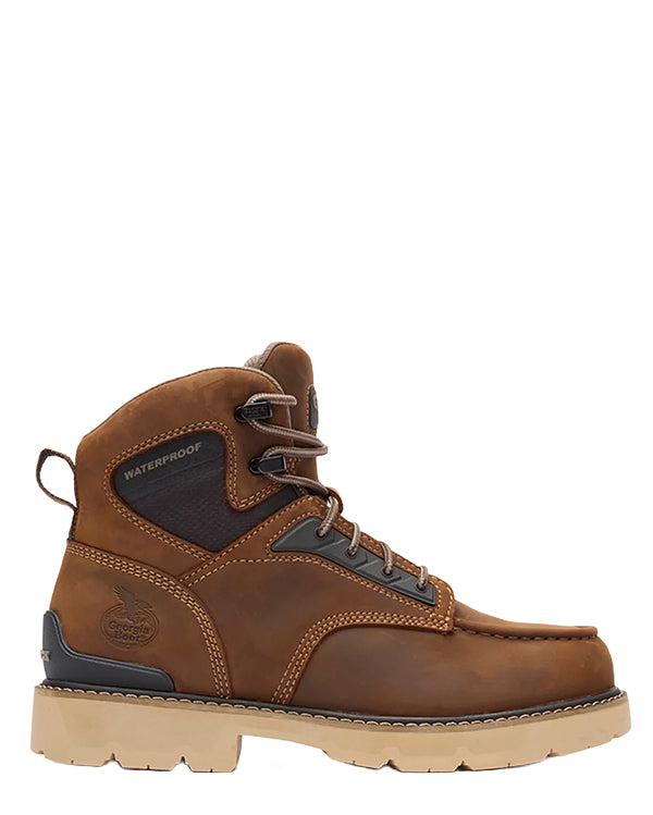 Men's Carbon Flex 6" Moc-Toe With Carbon Toe - Gb00755