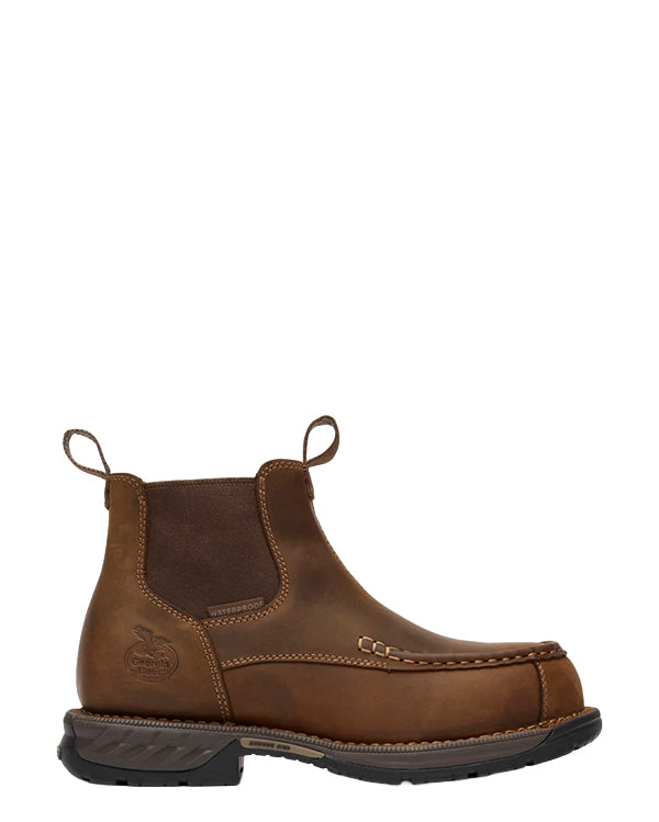 Men's Athens 360 Moc-Toe Chelsea Waterproof Nano Composite Toe Work Boots - Gb00740