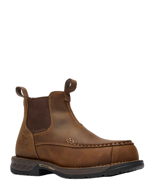 Men's Athens 360 Moc-Toe Chelsea Waterproof Nano Composite Toe Work Boots - Gb00740