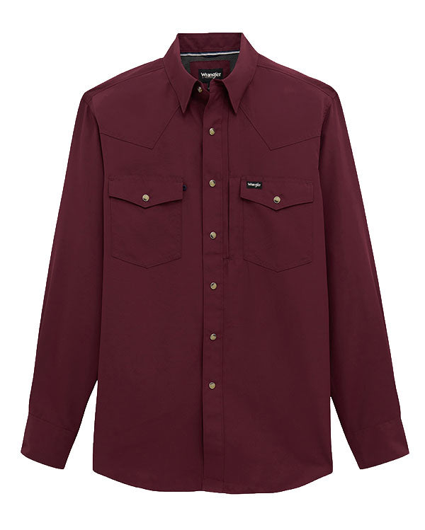 Men's ATG Relaxed Fit Long Sleeve Performance Snap Western Shirt - 112382485