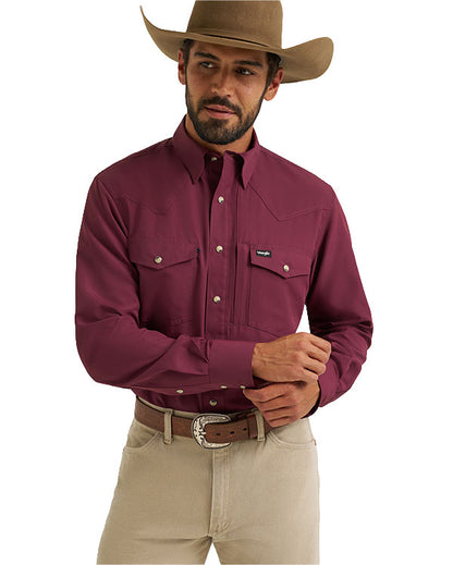 Men's ATG Relaxed Fit Long Sleeve Performance Snap Western Shirt - 112382485
