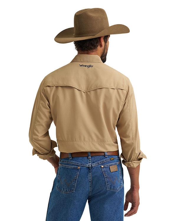 Men's ATG Relaxed Fir Long Sleeve Performance Snap Western Shirt - 112382486