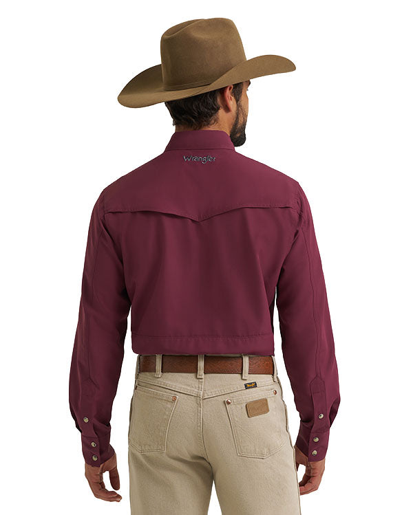 Men's ATG Relaxed Fit Long Sleeve Performance Snap Western Shirt - 112382485