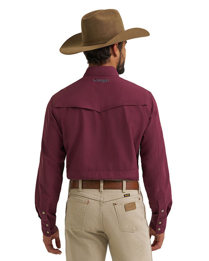 Men's ATG Relaxed Fit Long Sleeve Performance Snap Western Shirt - 112382485